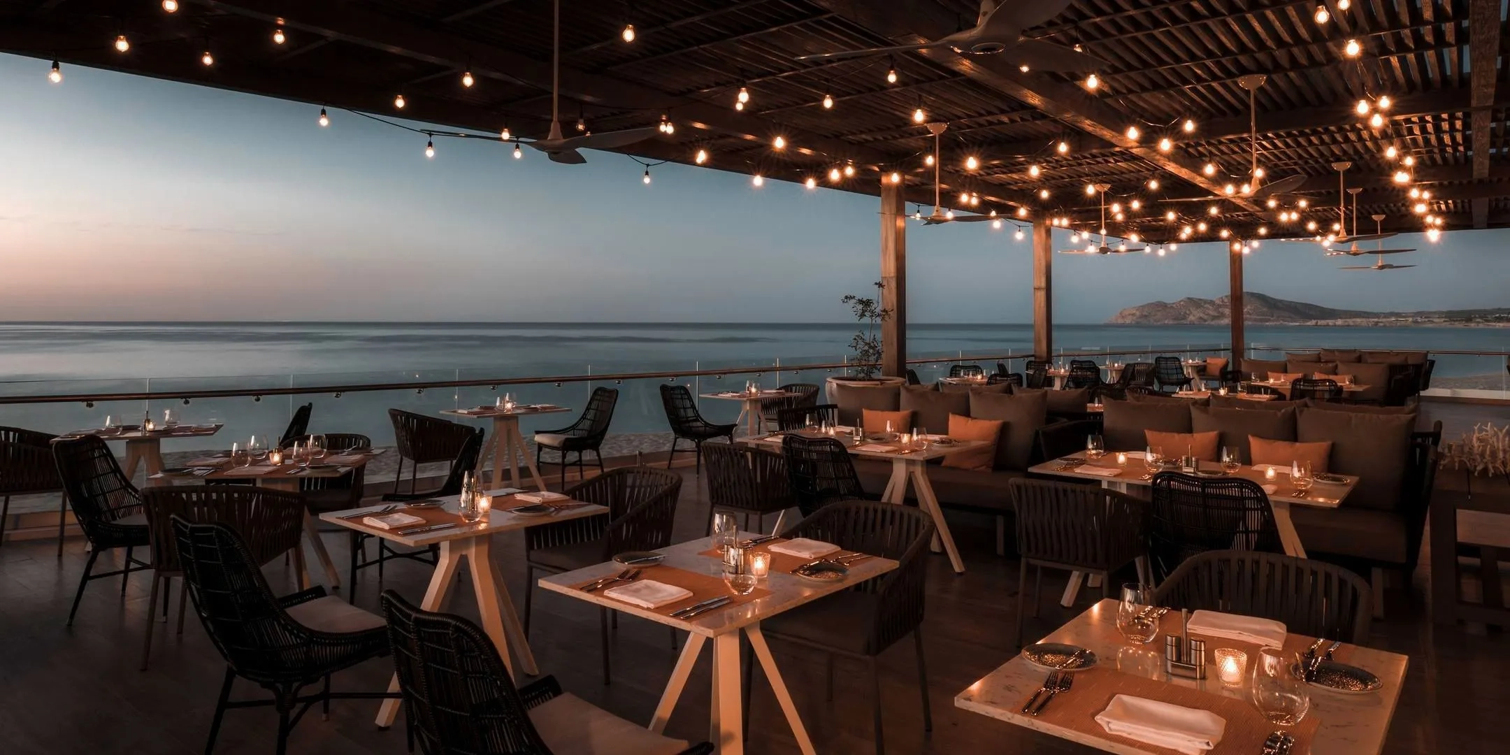 Yama Pan-Asian restaurant at Le Blanc Spa Resort Los Cabos featuring sushi and elevated Asian cuisine in Los Cabos